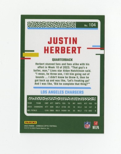 2023 Donruss Optic Football- Complete Your Set! #1-300 - Picture 33 of 341