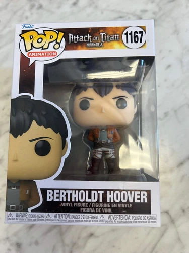 Funko Pop! Bertholdt Hoover #1167 Attack on Titan FP5125