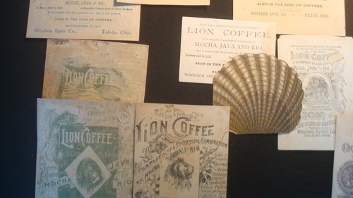Huge Lot (17) - LION COFFEE - Vintage Antique Trade Cards - Picture 13 of 17