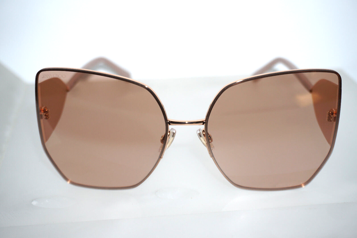 NEW AUTHENTIC JIMMY CHOO RIVER/S BKU2S SUNGLASSES