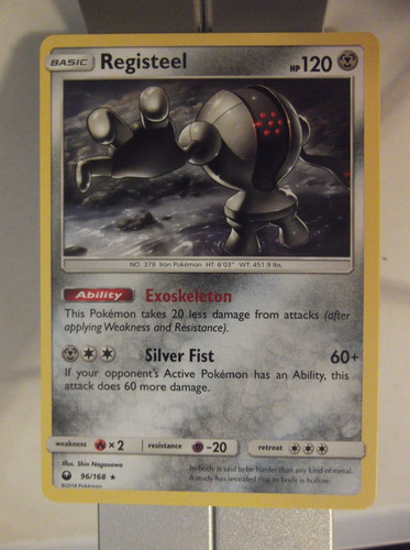 102PK096 - Registeel - 96/168 - Celestial Storm - Rare 
