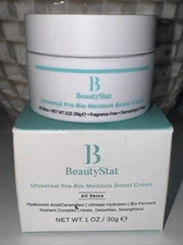 Beauty Stat - Universal Pro-Bio Moisture Boost Cream - Full Size 1 oz - NIB