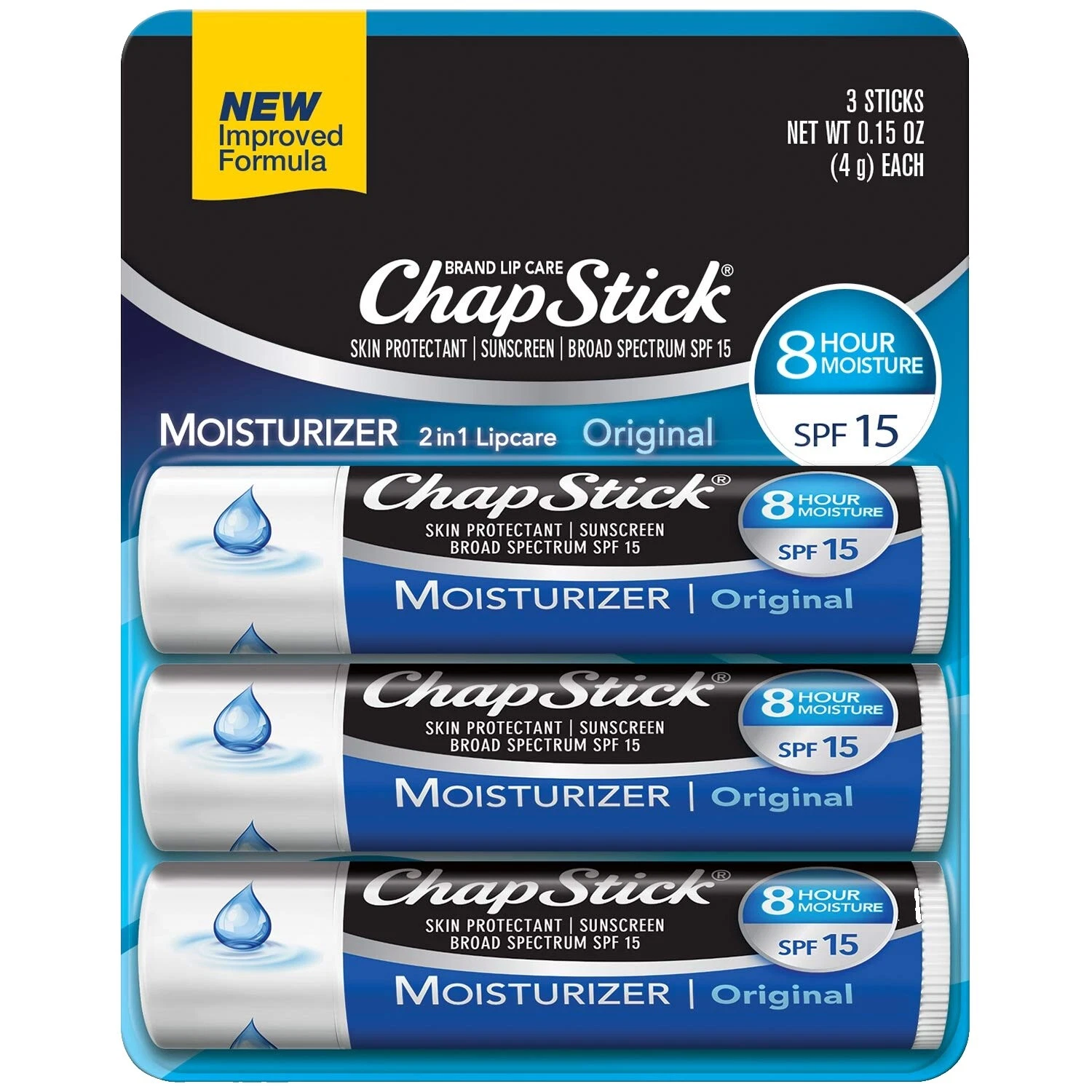 Cuidado de la piel ChapStick con vitaminas