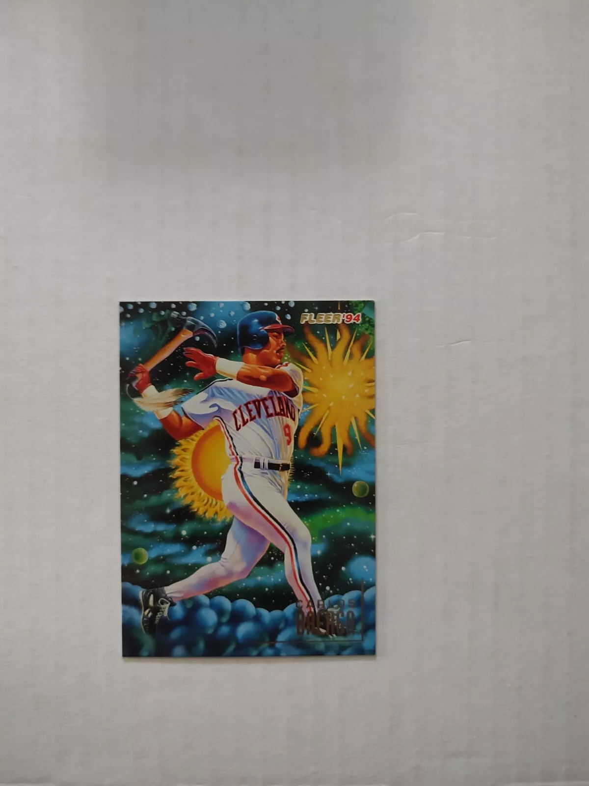 Carlos Baerga trading card