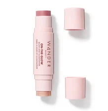 Wander Beauty On The Glow Blush and Illuminator in Sienna sunset /Nude Glow