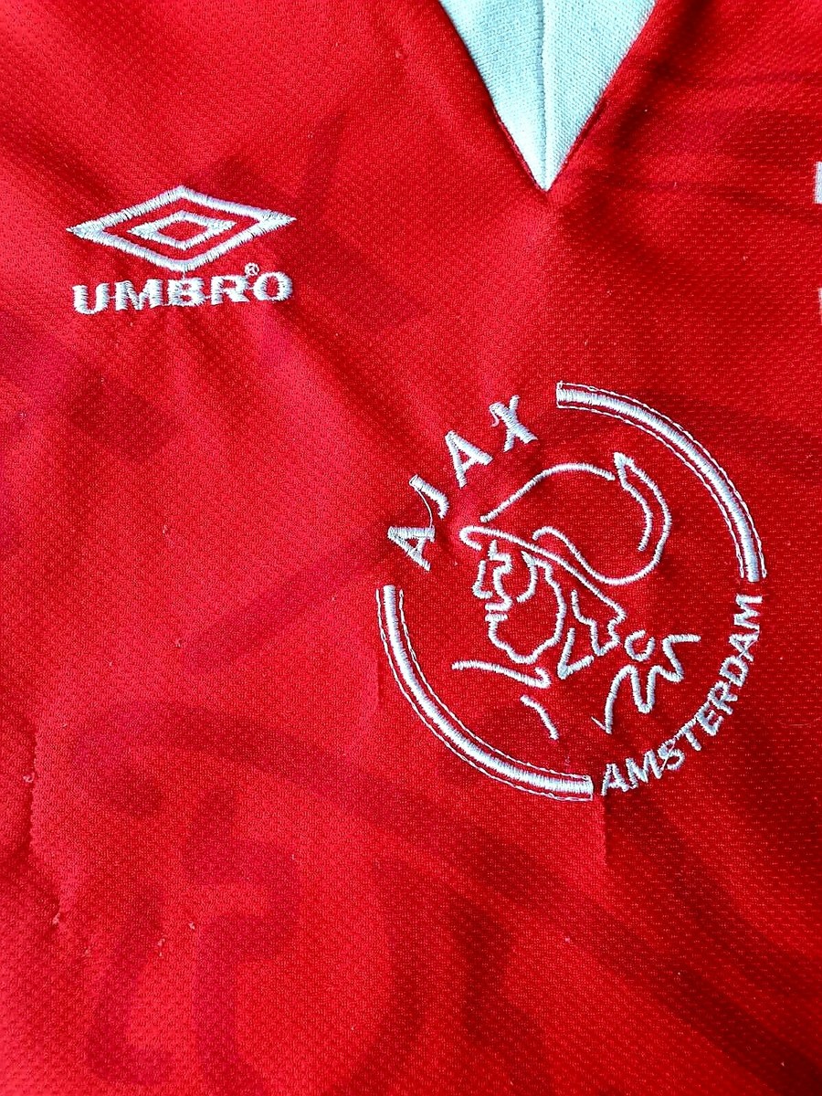 【正規品・超希少】95-96 アヤックス（Ajax）Umbro ホーム L Ajax 1995 - 1996 Home football Umbro shirt size Extra Large