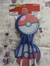 Pokemon Birthday Party Favors Pens 8 Pieces