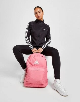 adidas Badge of Sport Rucksack Rucksack Tasche Pink Einheitsgröße - Brandneu