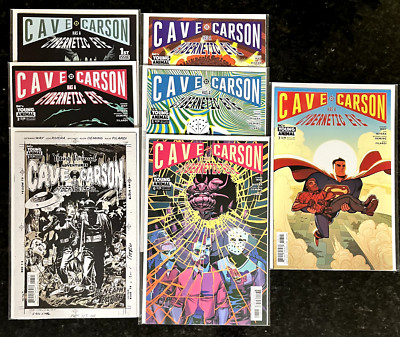 Cave Carson Has a Cybertic Eye Lot of 7 Issues in High-Grade! (2016)