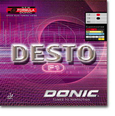 Donic  Desto    * F1 * F1 HS * F2 * F3 *  Frei Wählbar