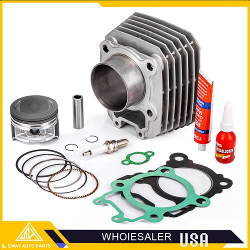 For Kawasaki Bayou 250 2003-2011 KLF250 Cylinder Piston Gasket Top End Kit 228cc - Picture 4 of 15