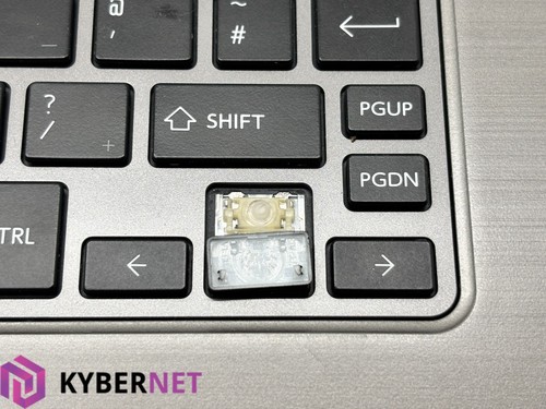 Toshiba Portege Z30-A Laptop UK Keyboard Single Keys w/Hinges &Rubbers - Picture 4 of 8