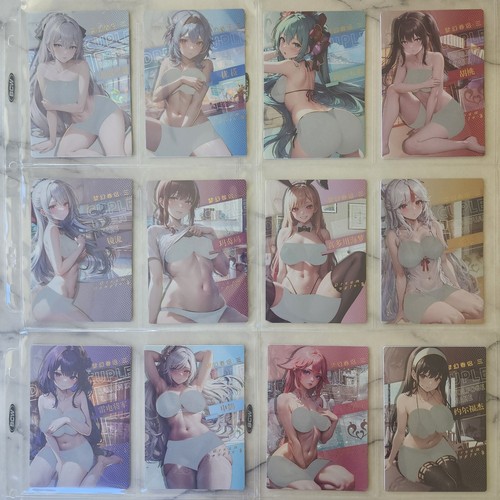ShengKa Dream Couple 3 Female Goddess Large Card Singles Sexy Anime Waifu Story - Picture 5 of 119