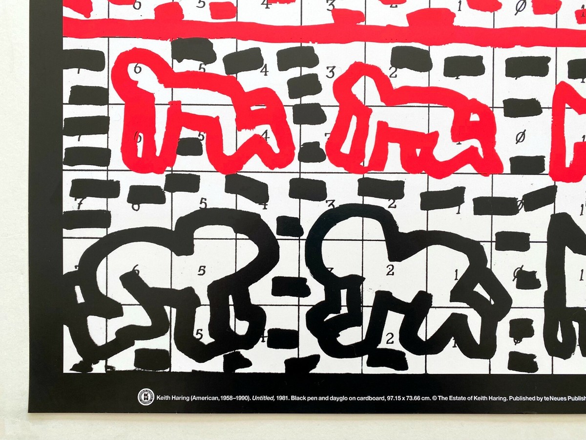 額装済/Untitled 1981/キース ヘリング/アートポスター 額装済/Untitled 1981/キース ヘリング/アートポスター