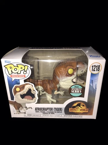 Funko Pop! Movies: Jurassic World Dominion Atrociraptor (Tiger) (Specialty Exc.)