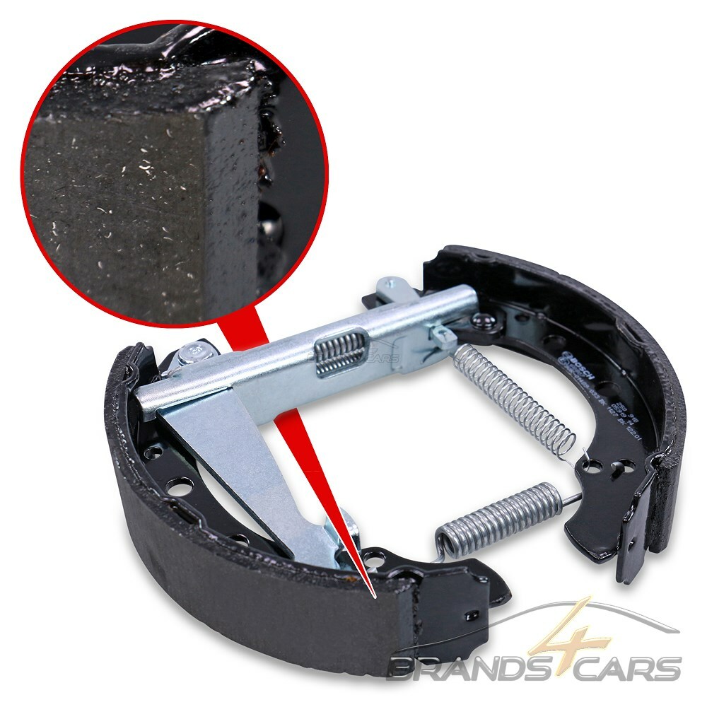 BOSCH Bremstrommel-Kit Ø200mm 5 Loch | Inkl. Bremsbackensatz Für VW, Audi A2, Seat, Skoda