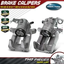 2x Rear Left & Right Brake Calipers for Audi TT Volkswagen Beetle Golf Golf City