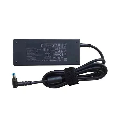 Original HP ProBook 450 G3 G5 Laptop Charger 90W blue tip come with power cord - Picture 1 of 4