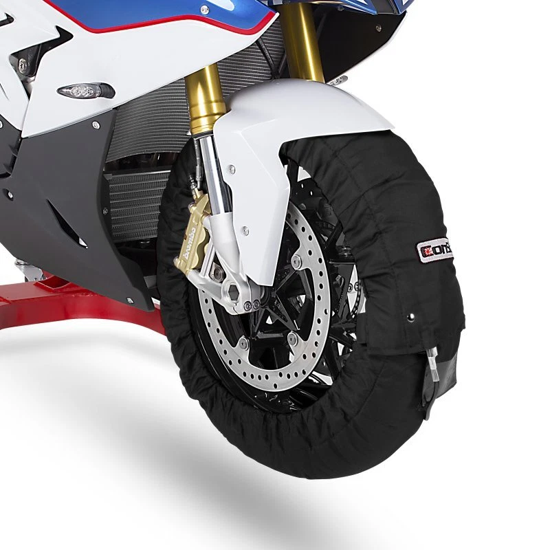 Tyre warmer Set 60-80-95 degree Yamaha YZF-R6, YZF-R1 Foto 2 de 4