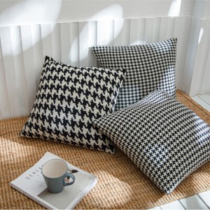 houndstooth cushions