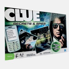 Clue Secrets & Spies Strategy the Ultimate ,Board Game,Hasbro Fun Training Seald