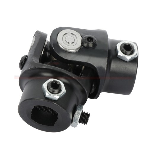 Universal Steering U Joint 3/4 "DD X 13/16-36 Spline Black Single U-Joint Shaft - Imagen 6 de 10