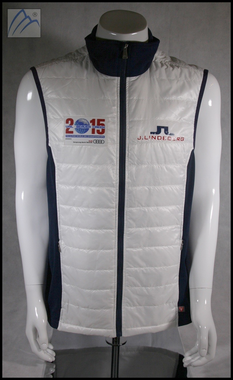 J.LINDEBERG VEST SIZE X-LARGE XL 2015 ALPINE SKI CHAMPIONSHIP VAIL BC J.LINDEBERG VEST SIZE X-LARGE XL 2015 ALPINE SKI CHAMPIONSHIP VAIL BC