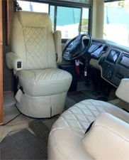 Fits 2016-2017 Tiffin Allegro open road Custom made leatherette Seat covers