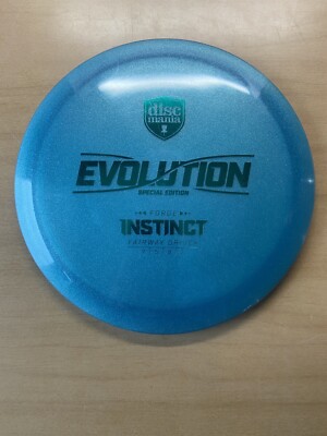 Discmania Instinct Forge 173g Evolution Special Edition Blue/Turquoise Foil