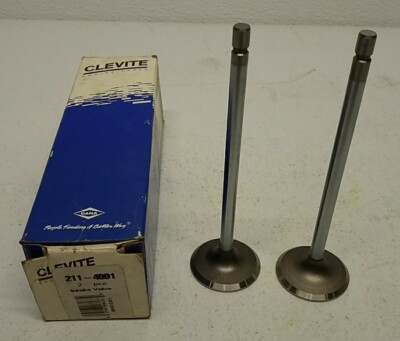 211-4001 Clevite Engine Intake Valves   Quantity of 2   High-Performance