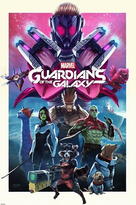 Guardians Of The Galaxy PS5 Game Poster 24X36 inches | eBay