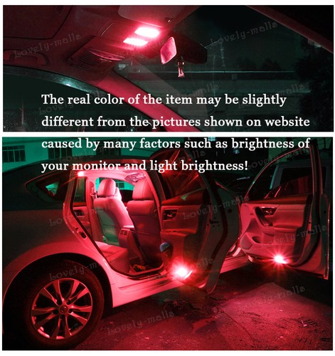 11x RED Interior LED Lights Package Kit For 2000-2007 Chevy Monte Carlo +TOOL O5 - Picture 6 of 11