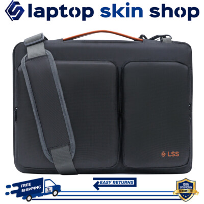 Refurbished Laptop Carry Case with Shoulder Strap Black - For