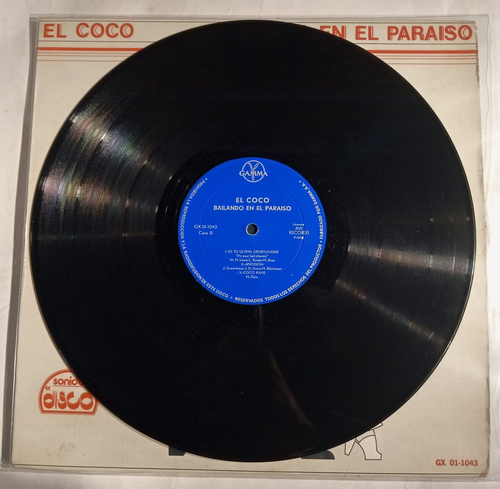 EL COCO - DANCING IN PARADISE - 1978 MEXICAN LP, DISCO - Foto 4 di 4