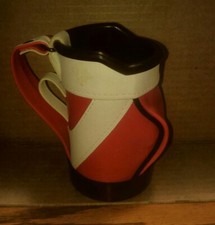 Cute Red White Golf Bag Caddy Drink Holder Coozie Desk Pencil Holder Beer Soda