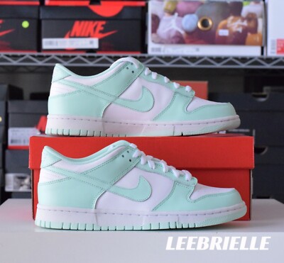 バスケットシューズ バッシュ スニーカー   ナイキ Nike Dunk Low  GS  GS White/Mint   ス Nike Dunk Low GS White Mint Foam FZ3534-100 Kid's Size Shoes
