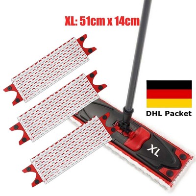 3x Microfaser Ersatzbezug Bodenwisher Für Vileda Ultramax XL Mop Ersatzkop