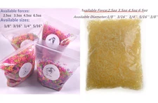 5000Pcs Dental Orthodontic Elastics Rubber Band Ties Colorful 2.5/3.5/4.5/6.5OZ