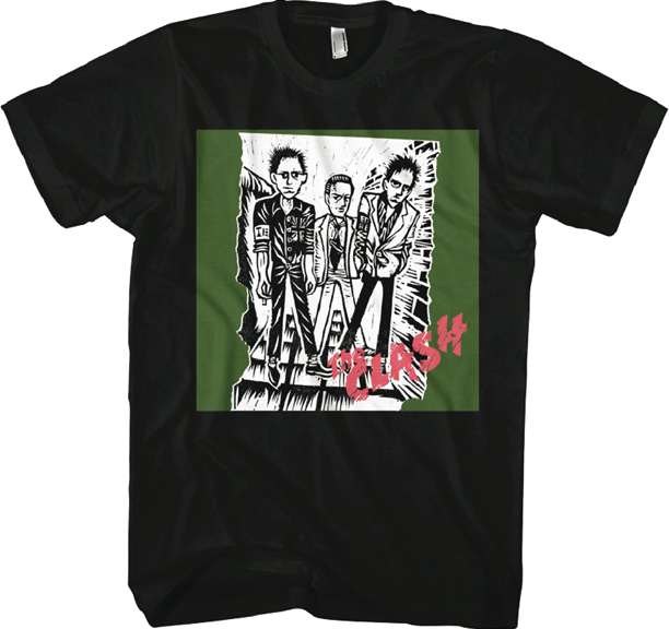 The Clash The Story of THE CLASH Tシャツ M THE CLASH - 1st Album Logo - t shirt S,M,L,XL,2XL New