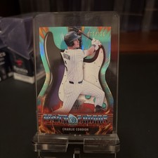 2026 Bowman Chrome Charlie Condon SP Aqua /125 Power Chords Die Cut PC-2 Rockies