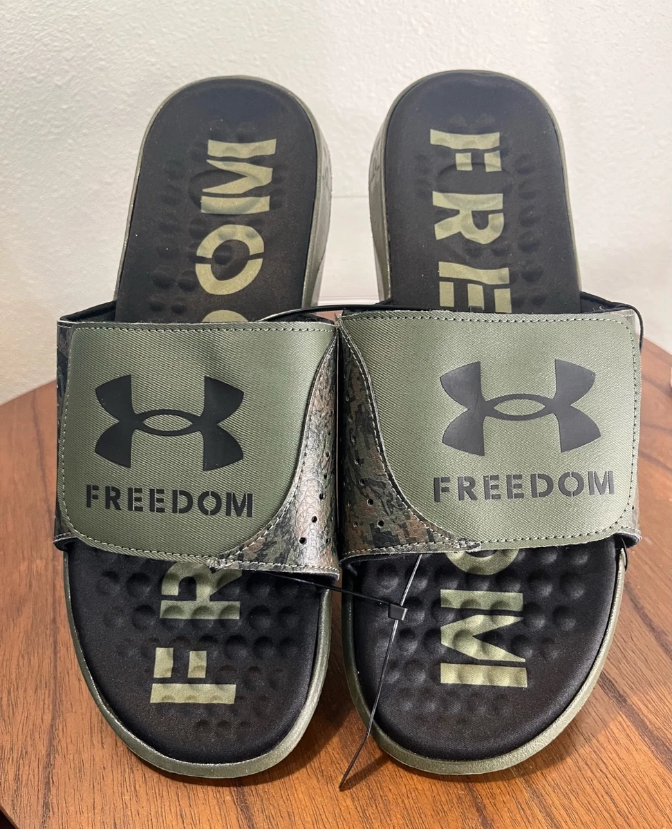 Under Armour Micro G Camo Flip Flop Sandals Mens 13 Grey Black Camouflage Thong Under Armour | Shoes | Mens Under Armour Flip Flaps 4d Foam  main image 4