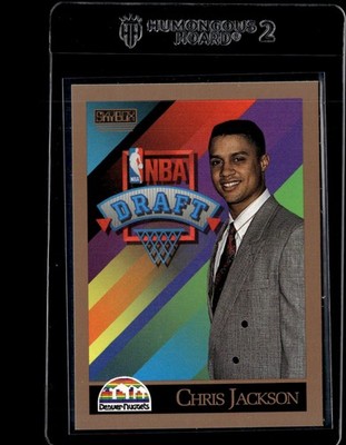 1990-91 SkyBox #357 Chris Jackson RC