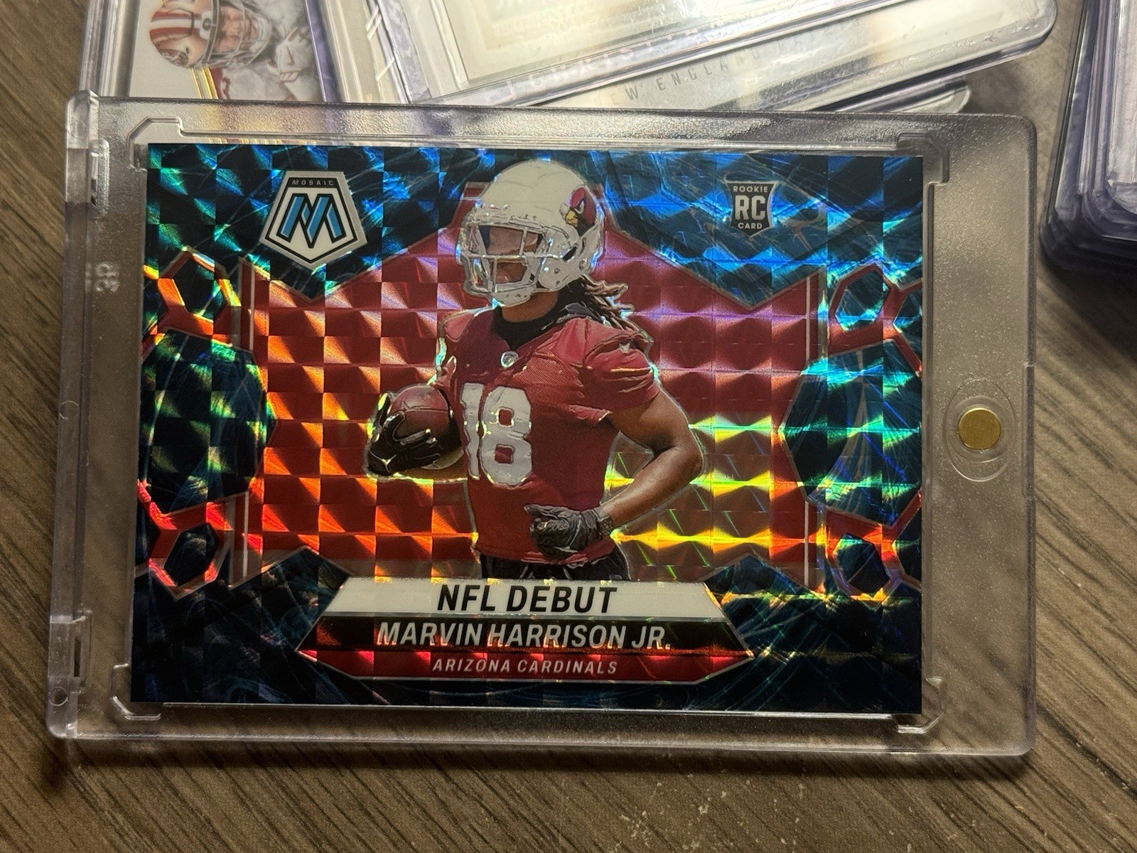 2024 Mosaic - Genesis NFL DEBUT Marvin Harrison Jr ROOKIE CASE HIT SSP