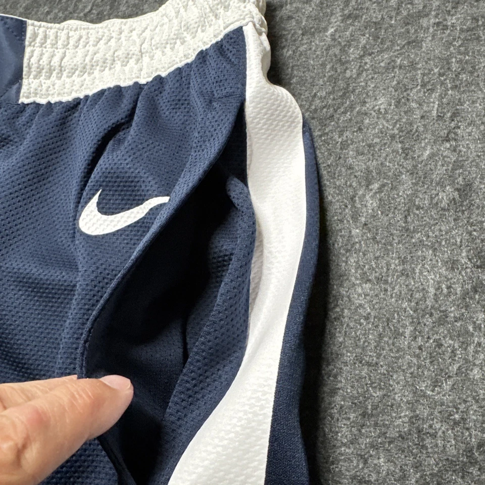 Nike DRI FIT Butler Bulldogs Basketball SHORTS Men Sz XL Blue NCAA Mesh Rare - Image 2 of 4