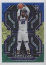 2021-22 Panini Prizm Choice Blue Yellow & Green Prizm Neemias Queta #316 pe8
