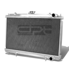For 95-98 Nissan 240Sx S14 Silvia Ka24 MT Full Aluiminum 2-Row Racing Radiator