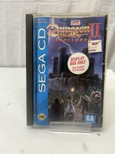 Dungeon Master II: Skullkeep (Sega CD, 1994) Tested CIB case Damage