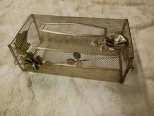 Vintage Metal Kleenex Cover Tissue Dispenser Rare