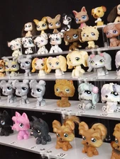 LPS dogs, puppy littlest pet shop animals original! hasbro, price per piece.