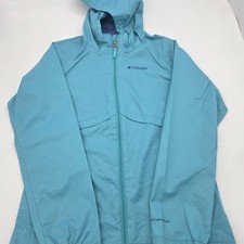 Columbia Omni-Shield Youth Bright Teal Purple...